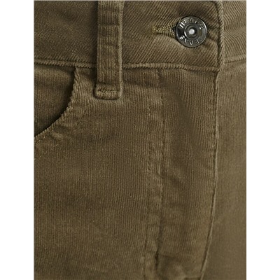 Брюки из эластичного микро-вельвета