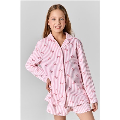 Комплект для девочек (рубашка, шорты) MARK FORMELLE, 1232076