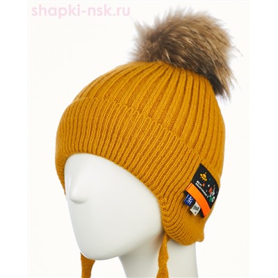 03-42-M (E) Шапка для мальчика (50-52)