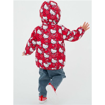 Куртка детская текстильная с полиуретановым покрытием для девочек