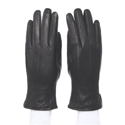 Перчатки жен. LuMeiJia A-2 нат.кожа/плюш