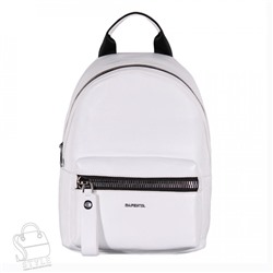 Рюкзак женский кожаный 99449 white Velina Fabbiano-Safenta/30