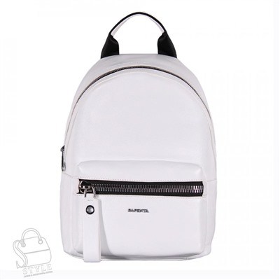 Рюкзак женский кожаный 99449 white Velina Fabbiano-Safenta/30