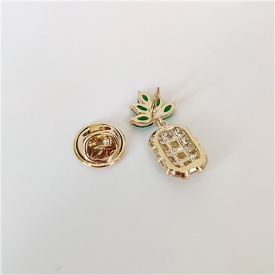 Брошь Ананас