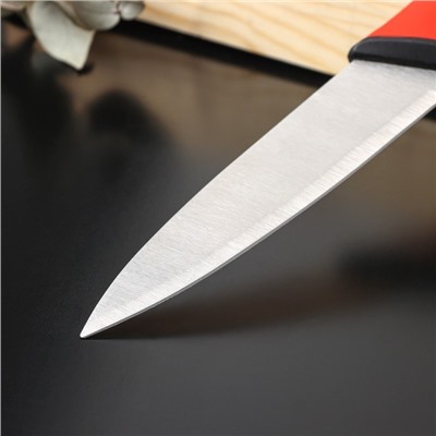 Нож-шеф Доляна Bull, лезвие 15 см, красный