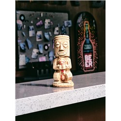 Стакан для коктейлей «Тики», 500 мл, злобный, керамика