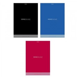 Тетрадь А4  96л линия "MONOCOLOUR" мат.лам (093583) Хатбер