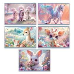 Альбом для рисования 24л "Сказочный пейзаж" 01697 SVETOCH