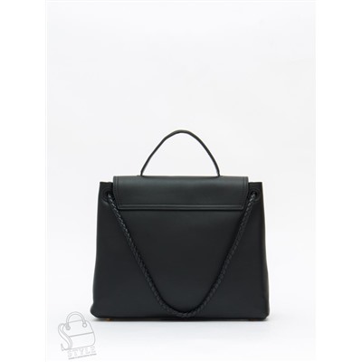 Сумка женская кожаная 6046PE black Polina&Eiterou /50 в Новосибирске