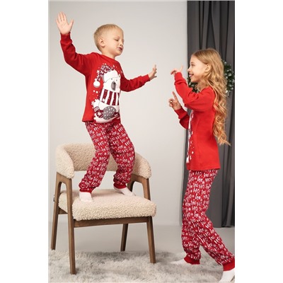 Детская новогодняя пижама Happyfox