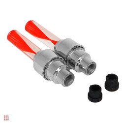 Мини-фонарь на ниппель 2шт, 3хLR1130, пластик, металл