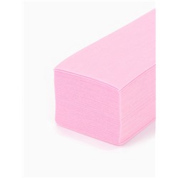 Полоски для депиляции, 20 × 7 см, 100 шт, розовые