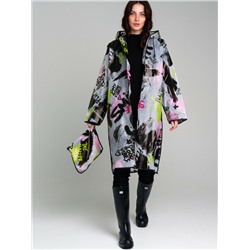 Плащ из полимерного материала для женщин (дождевик)