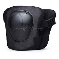 Ролики детские, размер S, черные (со шлемом и защитным снаряжением)