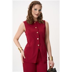 Жилет Дарси (бордовый)