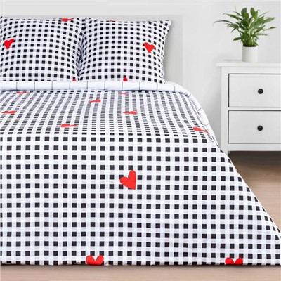 Постельное бельё 1.5-спальное «Этель» Big love, бязь