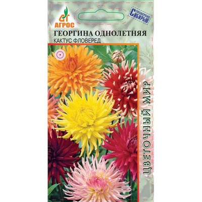 Георгина Кактус Фловеред  (Код: 90830)