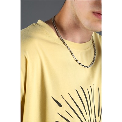 Лонгслив с принтом ЛГ-01