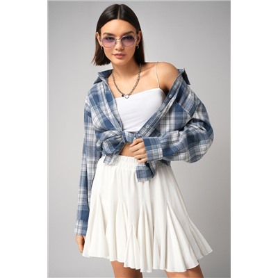 Рубашка женская в клетку Happyfox