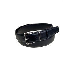 Ремень женский  из искусственной кожи, цвет черный