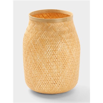 Корзинка плетёная из бамбука, 30×30×41 см