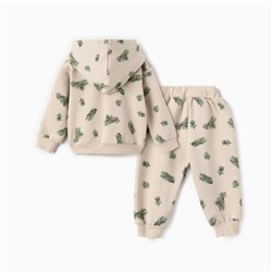 Костюм детский (худи и брюки) «Крошка Я. Еловые веточки», рост 86-92 см