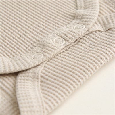 Набор боди 2 шт. SL HOME, рост 80-86 см, бежевый, кофейный