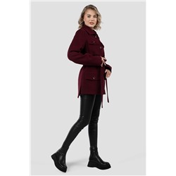 01-10404 Пальто женское демисезонное (пояс)