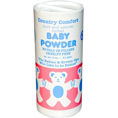 Country Comfort, Детская пудра, 3 унции (81 г)