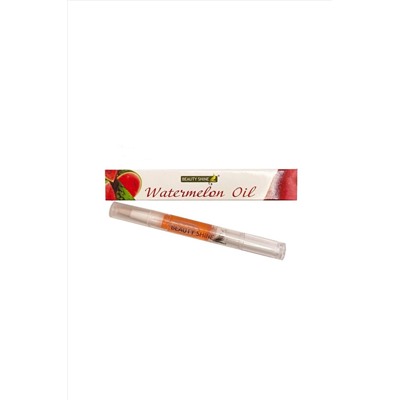 Масло укрепления ногтевой пластины и смягчения кутикулы Beauty Shine, АРБУЗ 4, 5 мл (11 г) НАТАЛИ, 908115