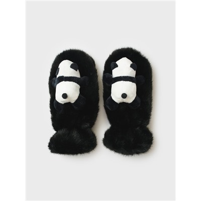 Варежки трикотажные для девочек