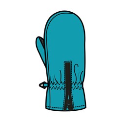 Варежки детские текстильные для мальчиков