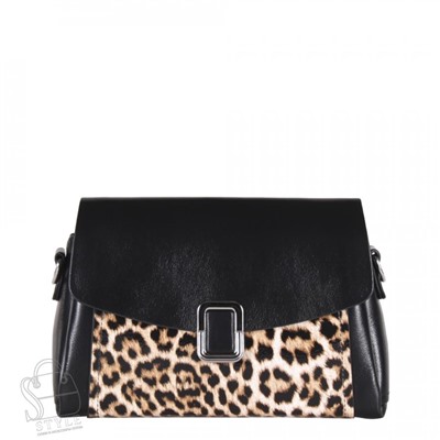 Сумка женская кожаная 6638VG yellow leopard Vitelli Grassi