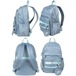 Рюкзак молодежный ERGONOMIC M15 "GRAY BLUE" 45х30х15 см LXBPM15-GB LOREX