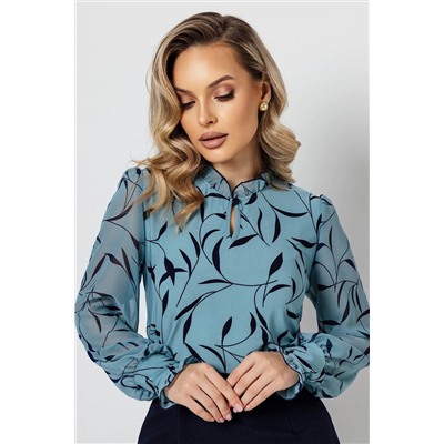 Блузка женская  7053/23/Бирюзовый