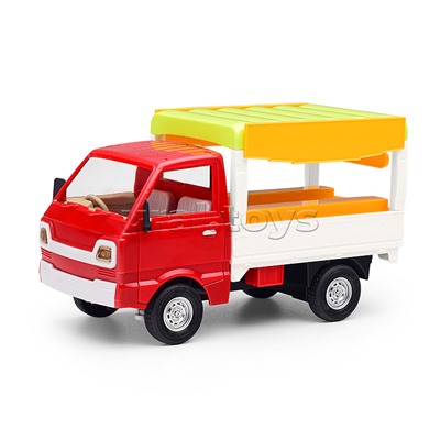 Машина "Грузовичок фастфуд" свет, звук р/у, 27 MGz, в коробке