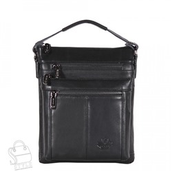 Сумка мужская кожаная 7615Z black Zinimxs