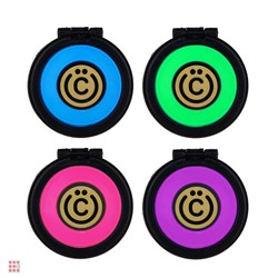 Набор мелков для окрашивания волос 4шт, круглые, 4 цвета