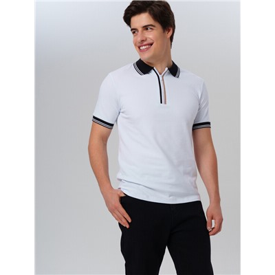 Джемпер трикотажный с воротником поло для мужчин