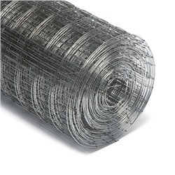 Сетка оцинкованная, сварная, 10×0.5 м, ячейка 25×25 мм, d=0.7 мм, Greengo