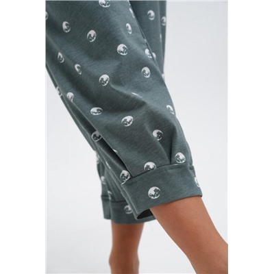 Брюки 9147 (Мелкие планеты на хаки)