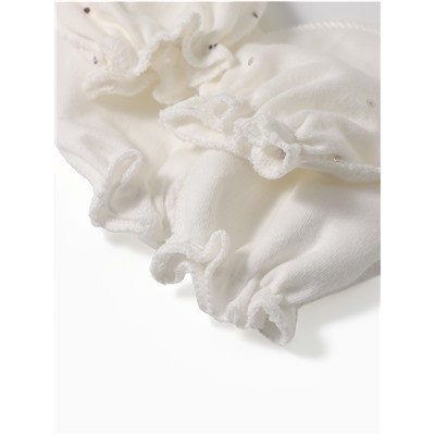 Антицарапки для новорожденных 4 пары, хлопок 100%, белые