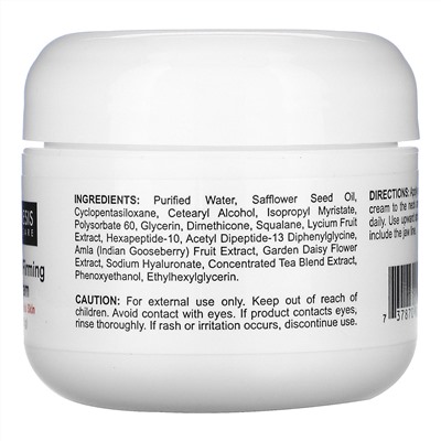 Life Extension, Cosmesis Skin Care, подтягивающий и укрепляющий крем для шеи, 56 г (2 унции)