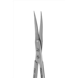 Frau Finger Ножницы маникюрные для кутикулы изогнутые / Professional FSP-1243DP, матовые, ручная заточка, 10 см KRISTALLER, 1110648