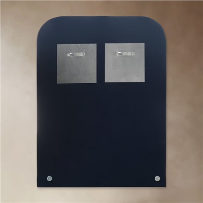 Зеркало интерьерное настенное, с полкой, 30×40 см