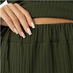 Брючный костюм из трикотажа-лапша, Зайти красиво