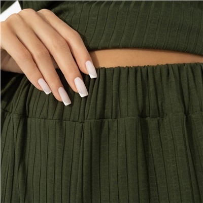 Брючный костюм из трикотажа-лапша, Зайти красиво