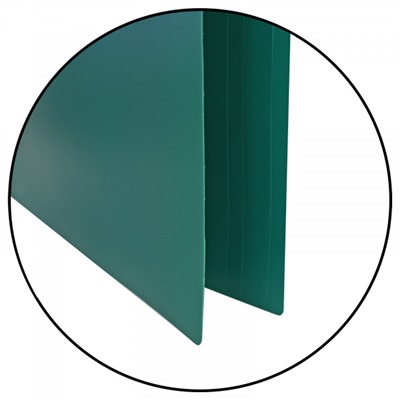 Папка на резинке А4 NP6750G зеленая 500мкм inФОРМАТ