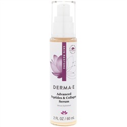 Derma E, Сыворотка Advanced Peptides & Collagen, 60 мл (2 жидких унции)