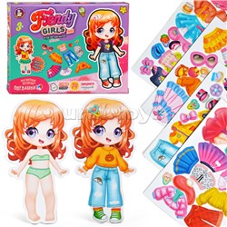 Игра магнитная "Одевашки. Алиса" Магнитные истории